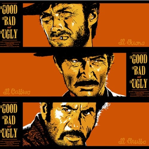 Movie poster of The Good, the Bad and the Ugly